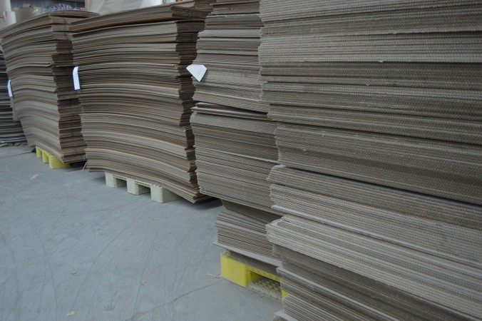 细数我厂仓库纸板